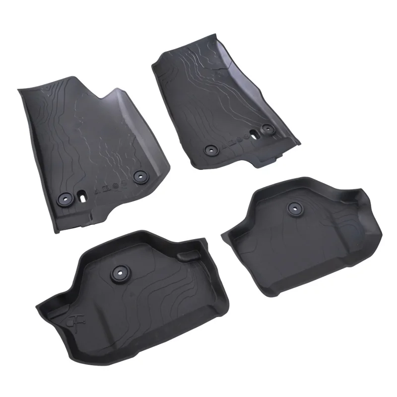 

High quality TPE car floor mats for Jeep Wrangler JL