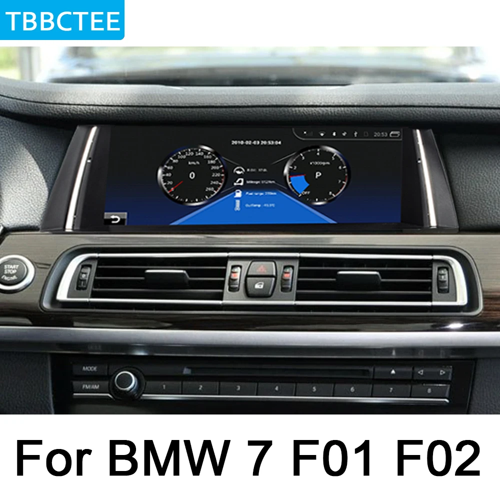 For BMW 7 Series F01 F02 2013~2015 NBT Multimedia Player 10.25&quot HD ISP Screen Stereo Android Car GPS Navi Map Original Style |