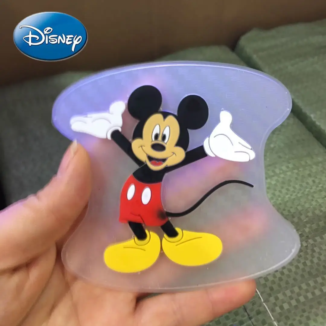 

Disney Mickey Mouse Minnie Car Door Invisible Protection Sticker Cartoon Anti-scratch Handle Protective Film Silicone