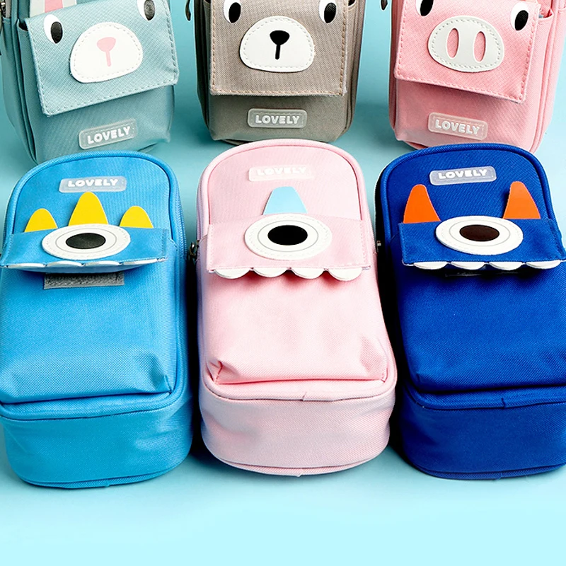 

Zanken pencil case large capacity stationery box female student stationery bag cute girl ins multifunctional creativity