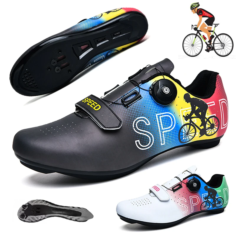 

Self-locking Road Cycling Shoes Men Outdoor Sports Women Non-slip Sapatilha Ciclismo Professional Racing Bicicleta Carretera
