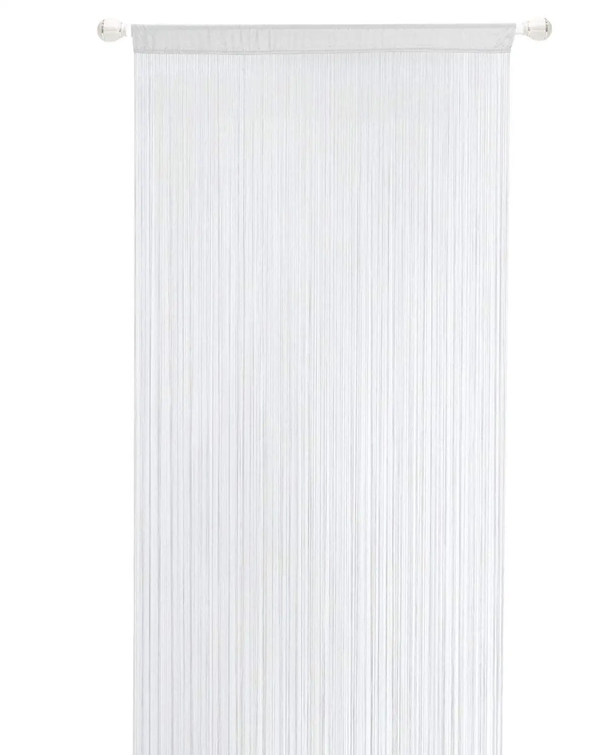 Европейский и американский стиль одноцветные занавески в полоску Белая пустая