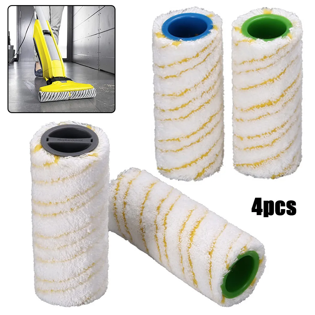 

150*60MM Stone Roller 2.055-021.0 4 Pieces FC 3 For Hard Floor Cleaner