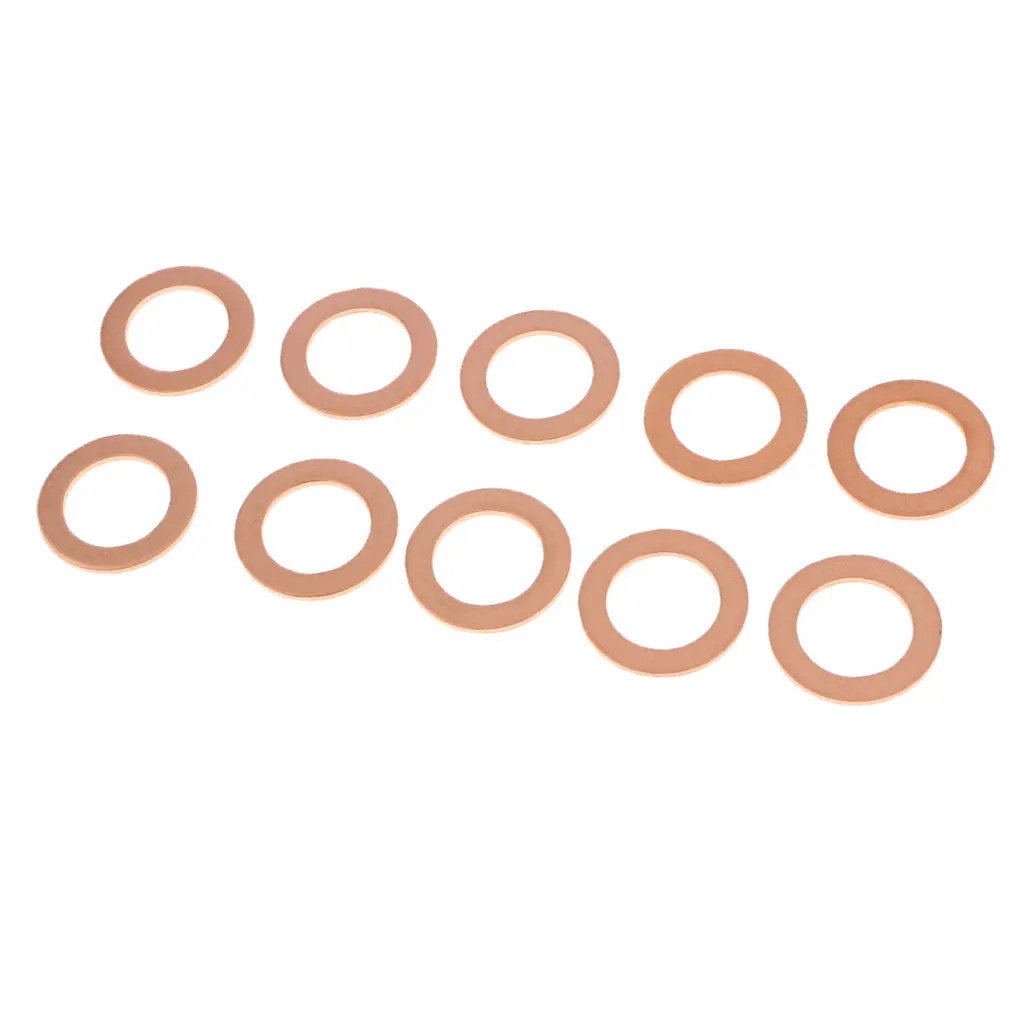 

10Pcs Engine Oil Drain Plug Crush Washer Seal Ring 3C3Z-6734AA for Ford