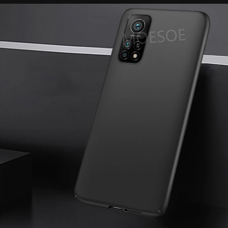 

For Xiaomi Mi 10T Pro Mi Poco X3 NFC Mi 11 10 Lite Slim Plain Matte Hard PC Phone Case Back Cover For Redmi Note 9 Pro 9S 8 Pro