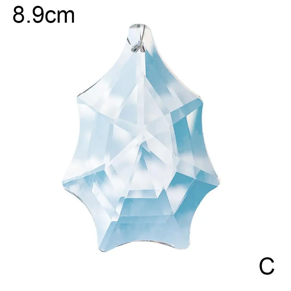 

1PC Transparent Crystal Glass Pendant Hang Drop Light Restaurant Bar Pendant Lamp Staircase Lamps Hanging Ornament Accessor