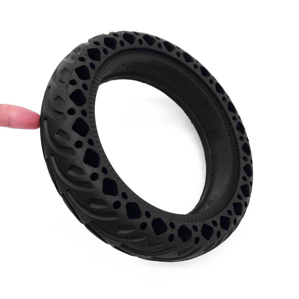 

For Xiaomi Mijia M365 Scooter Skateboard Tyre Solid Hole Tires Shock Absorber Non-Pneumatic Tyre Rubber Wheel Practical 8.5in