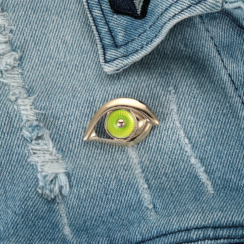 Брошь на лацкан DCARZZ с эмалью металлическая брошь золотым и серебряным покрытием