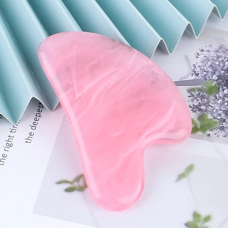 New Beeswax Guasha Scraping Massage Scraper Face Massager Acupuncture Jade Gua Sha Board Acupoint Eye Care SPA Tool |