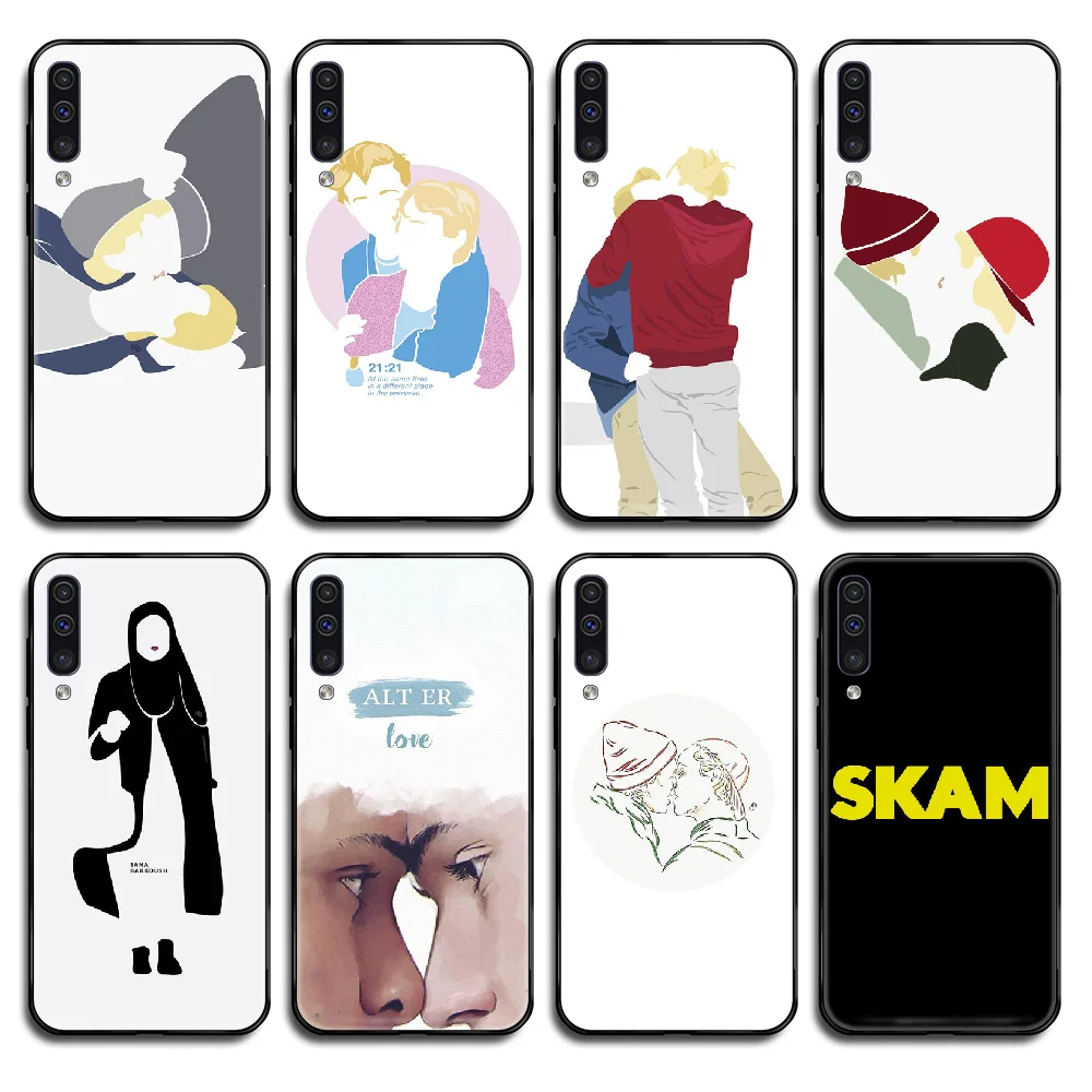 Чехол для телефона Gay BL Les skam корпус Samsung Galaxy A C Note 3 4 5 6 7 8 10 20 40 50 70 E S Plus Pro черный
