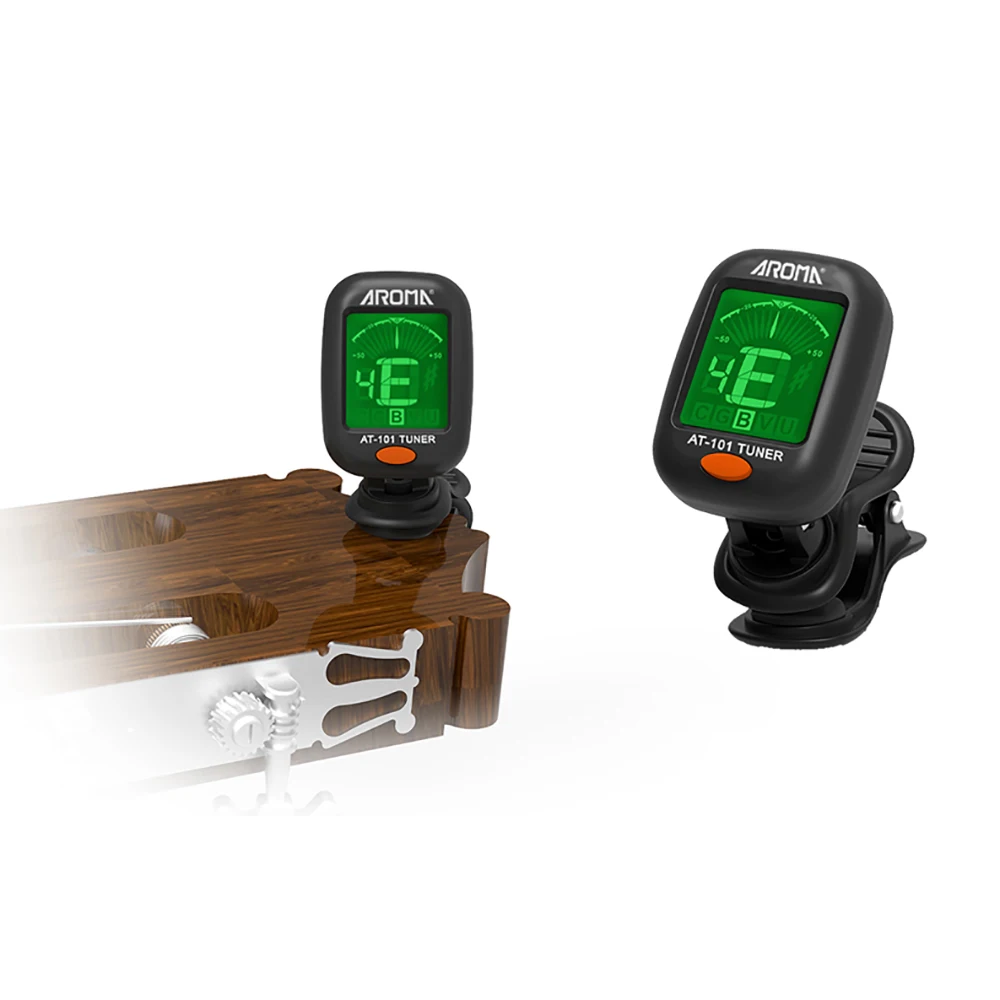 

Guitar Tuner Foldable Rotatable Clip-on Tuner High Sensitivity for Bass Ukulele Chromatic Guitar Accessories double neck guitar