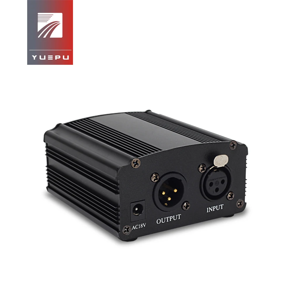 YUEPU RU-P48V 48В Питание для конденсаторный микрофон XRL разъем