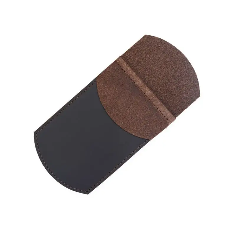 

Handmade Leather Pencil Bag Fountain Pen Pouch Sleeve Cover Pocket Stationery Holder Vintage Retro Travel Journal