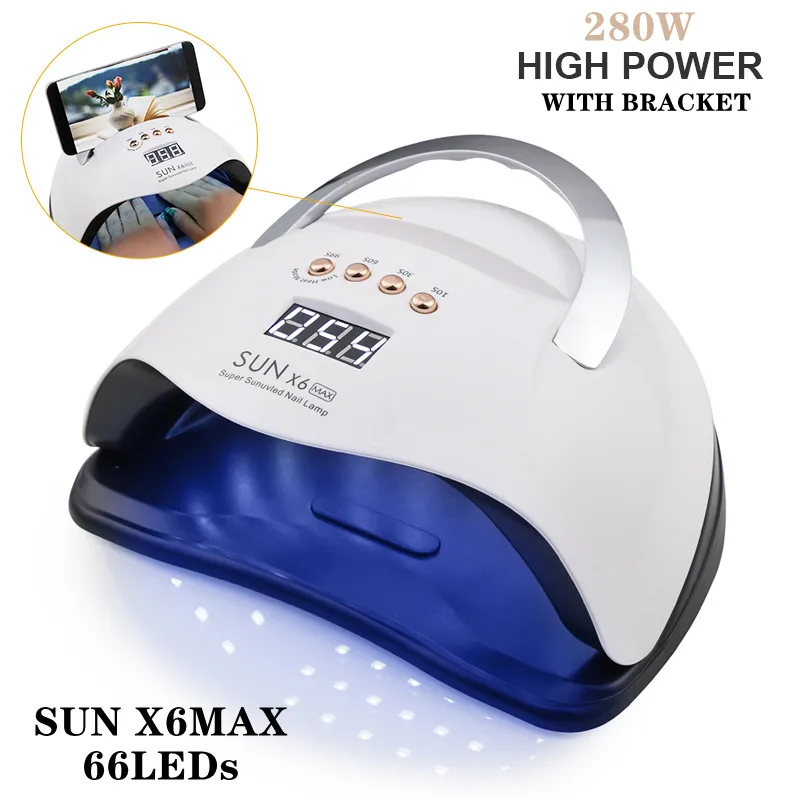 SUN X11/X10 MAX Professional Nail Dryer UV Lamp 66Leds Salon Home Use Auto Sensor Manicure Tool for Polish Gel Varnish | Красота и