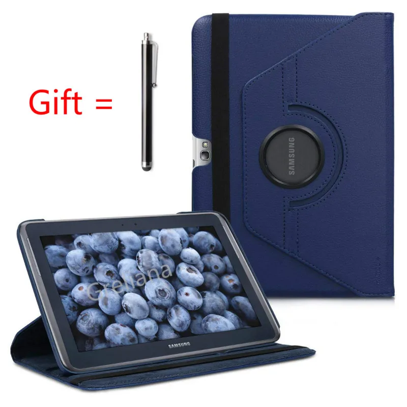 Деловой кожаный чехол из искусственной кожи с подставкой и для планшета Samsung Galaxy