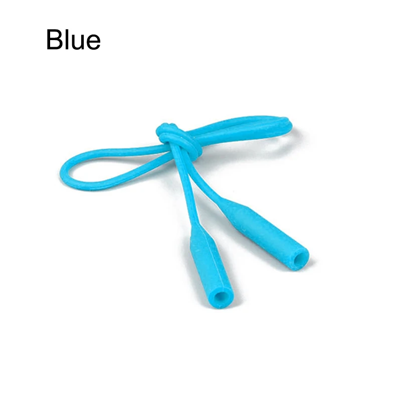 light-blue Новинка 56 см силиконовые очки ремешок на цепочке держатель кабеля шейный ремешок для чтения очки Хранитель VN 68 - Цвет: light-blue
