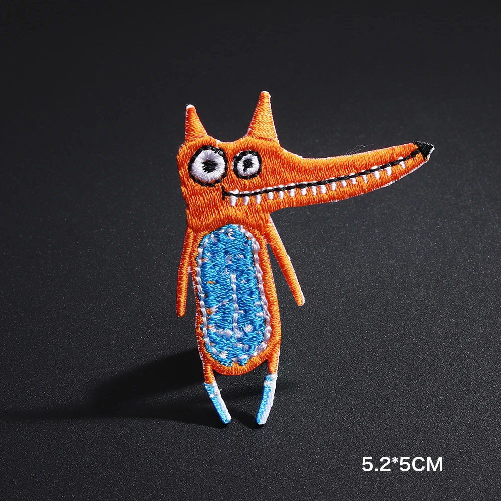 Мультяшная лиса Антилопа медведь животные нашивки Пальто сумка Украшение