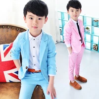 boys formal school suits kids party tuxedos dress blazer pants 2pcs boys suits