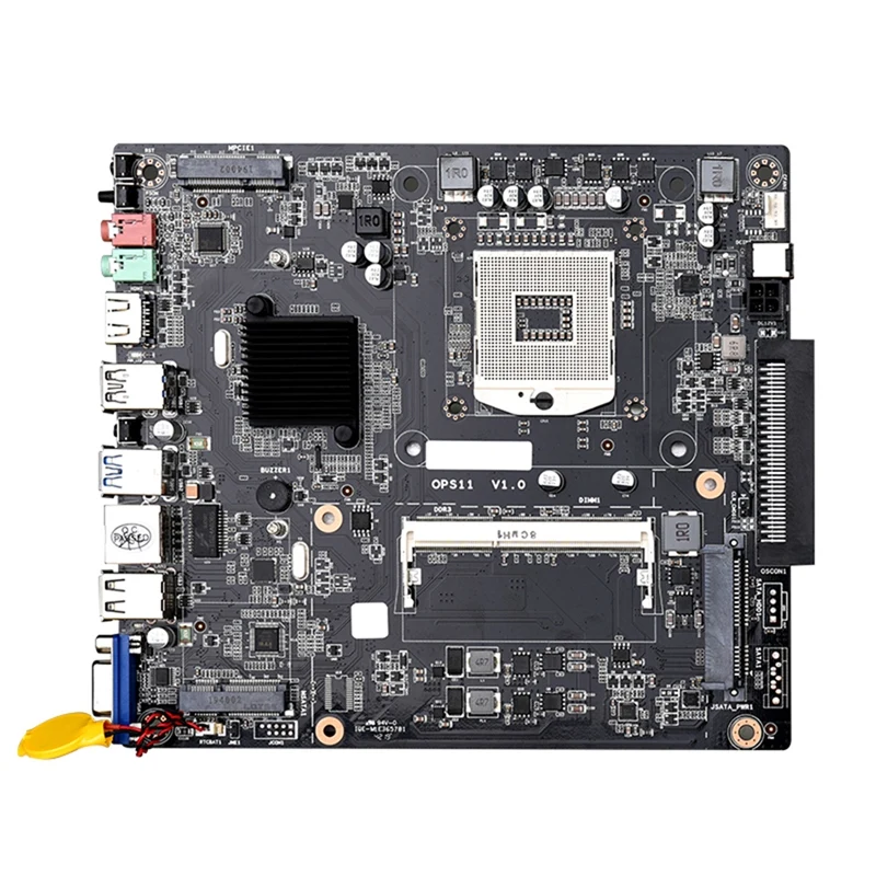 Материнская плата HM77 OPS все-в-одном ITX USB3.0/2 0 MSATA DDR3 8 Гб для процессора I3/I5/I7 серий 2/3