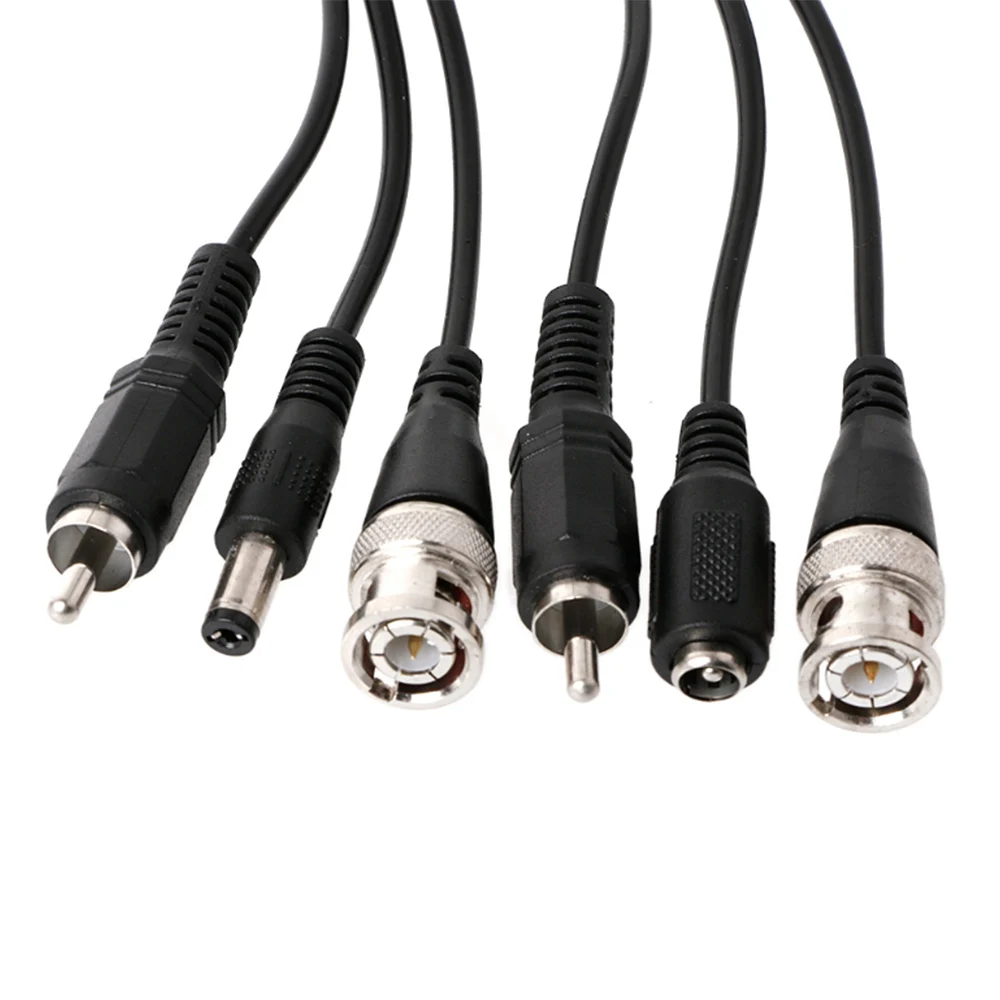 

BNC To RJ45 Passive Video Power + Audio Balun Transceiver For CCTV Camera for Full HD Surveillance Cam System 2 in 1/3 in 1