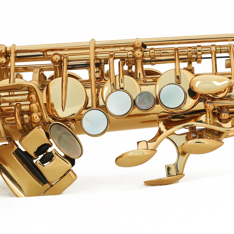 Goedkoop Weissenberg Saxofoon Eb Goudlak Altsax Musical Professionele Saxofoon A-603GL