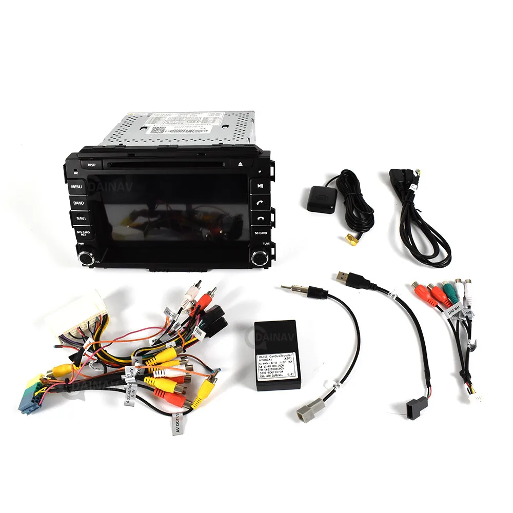 Автомагнитола 2 Din мультимедийный DVD-плеер с GPS-навигацией для Kia Carnival Sedona 2015 +