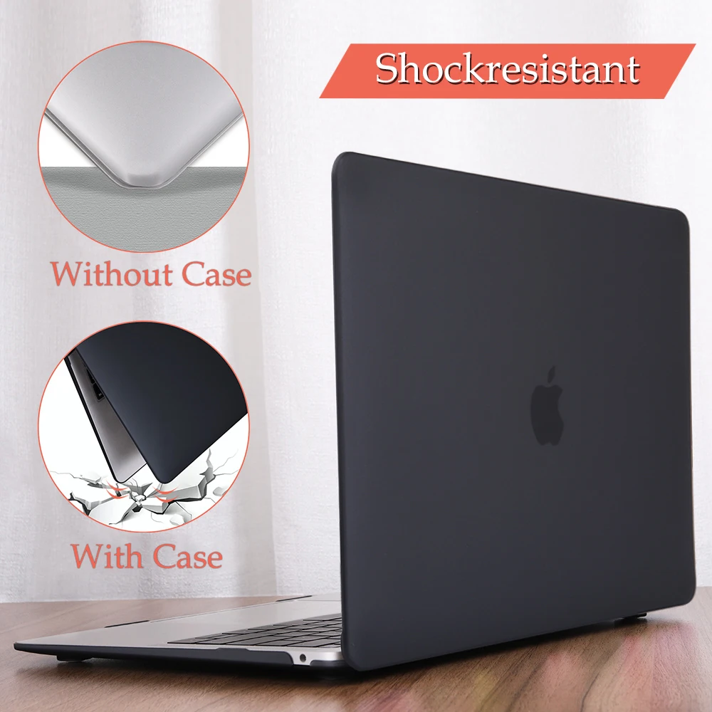 Матовый и Кристальный жесткий чехол с клавиатурой для 2020 Macbook Pro 13 TouchBar A2159 2018 Air A1932