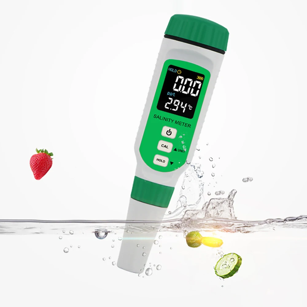 Цифровой измеритель солености ручка для измерения соли в пищевых продуктах