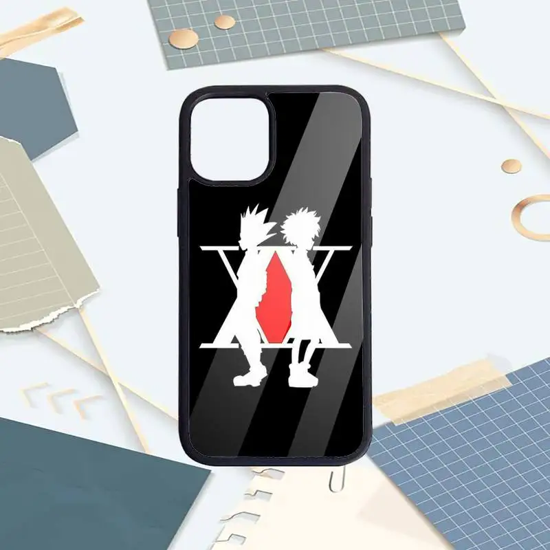 

Killua Zaoldyeck hunter x hunter Phone Case PC for iPhone 11 12 pro XS MAX 8 7 6 6S Plus X 5S SE 2020 XR funda