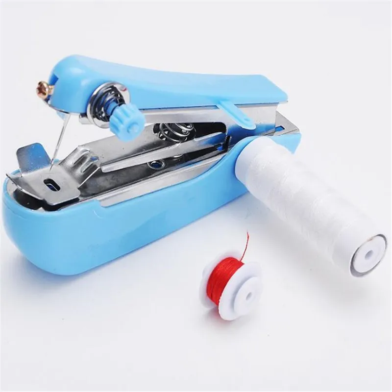 Новая портативная мини швейная машина для рукоделия ручная работа поделки