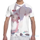 Футболка Мужскаяженская с коротким рукавом, модная рубашка с принтом Ловушка и надписью waifu Astolfo