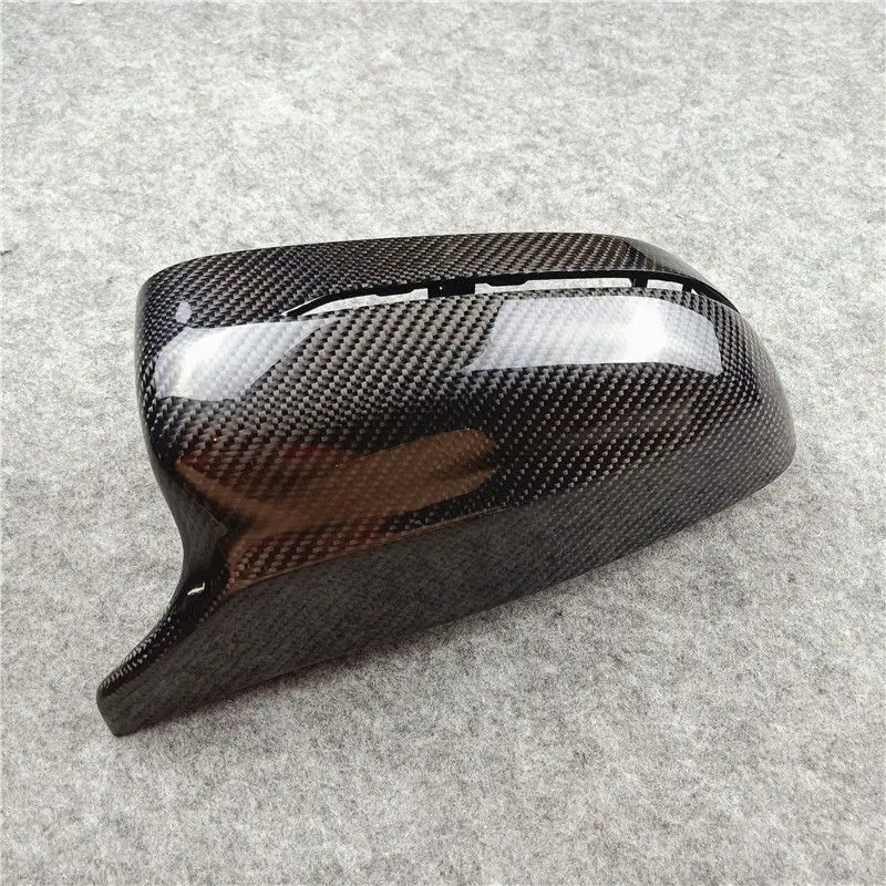 1 пара новая модель корпус для зеркала заднего вида из углеродного волокна BMW 3