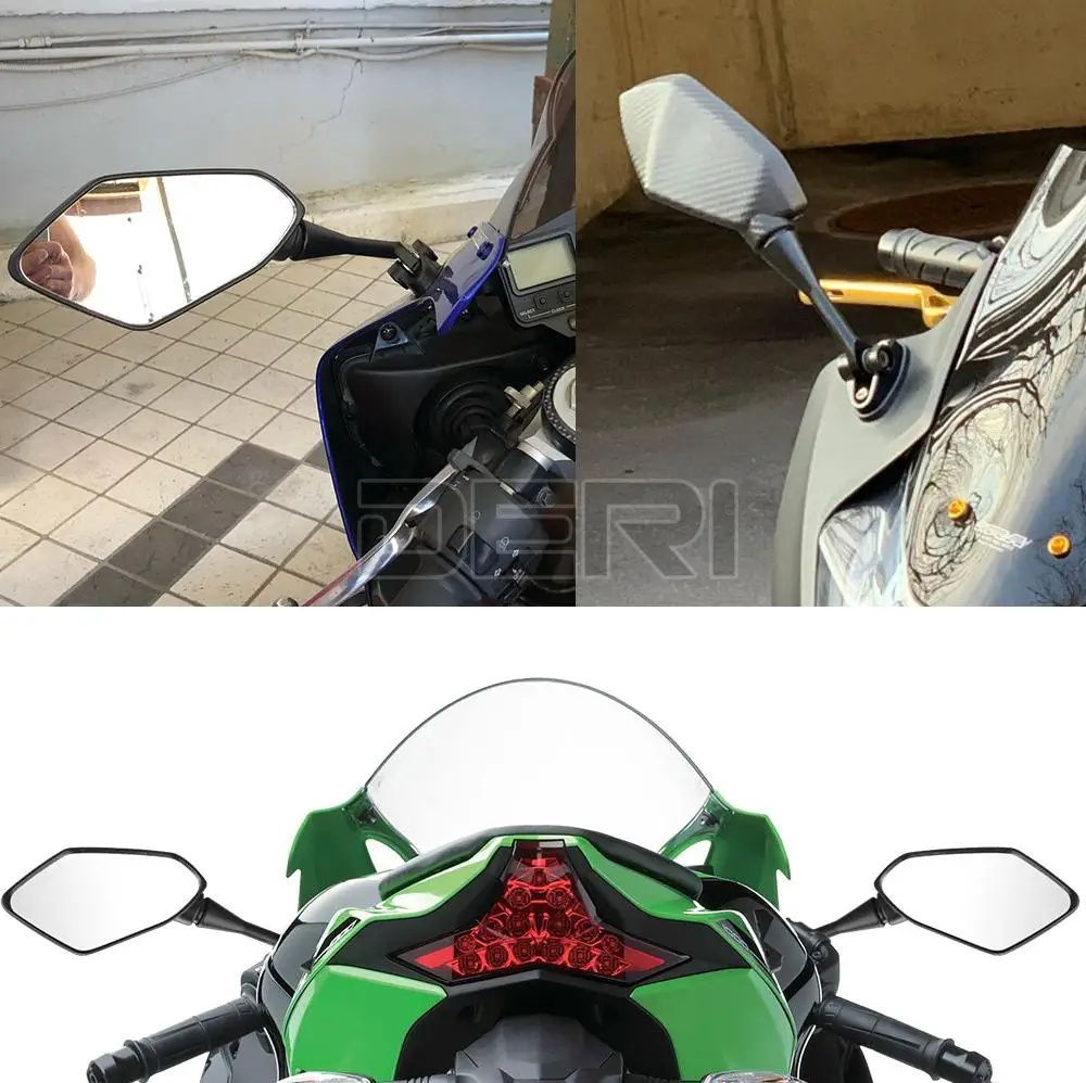 Зеркало заднего вида для мотоцикла Honda CBR900 CBR919 CBR929 Yamaha YZF R1 R6 R25 R15 R125 R3 R1S |
