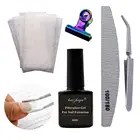 Набор для наращивания ногтей из стекловолокна, наращивание ногтей, наращивание ногтей из стекловолокна для маникюра, наращивание ногтей, сделай сам, дизайн ногтей, акриловые Типсы