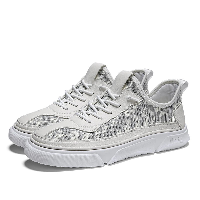 

Низкая Спортивная hombre большой дышащий aire Повседневное платье Модная белая мужская обувь лето в хоп homens Спорт для хип-хоп мужские топ для отд...