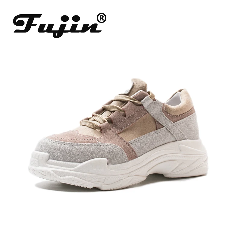 FUJIN/Брендовая женская повседневная обувь Сезон весна-осень Женские кроссовки на