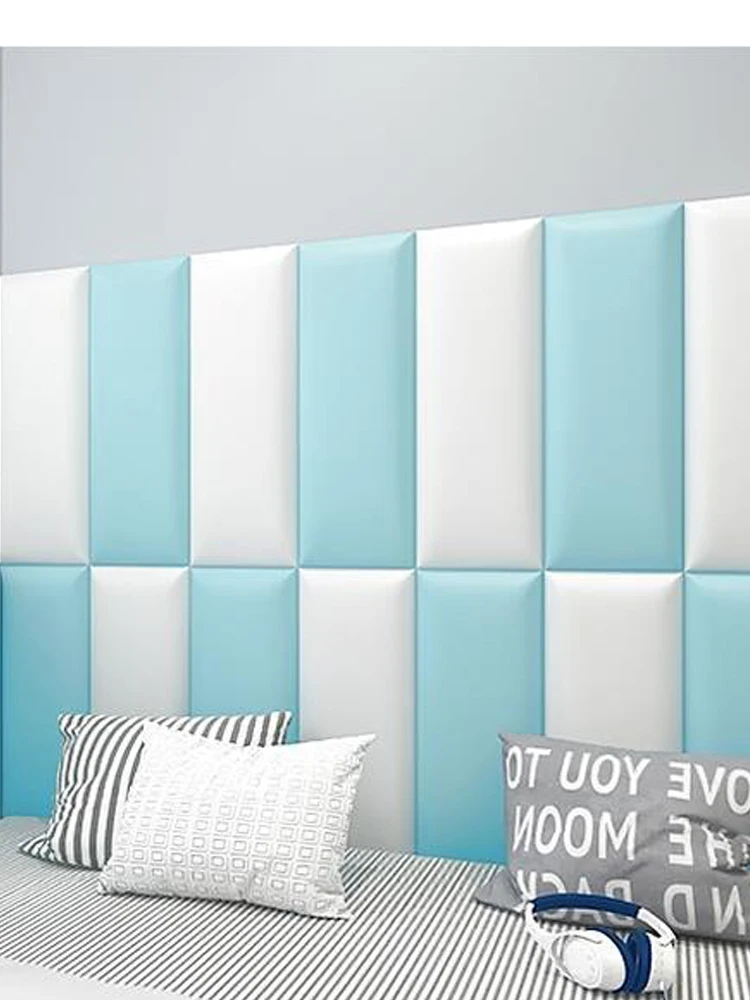 

Bed Wall Stickers Front Panels Anti-collision Decor Beds Heads top Quality