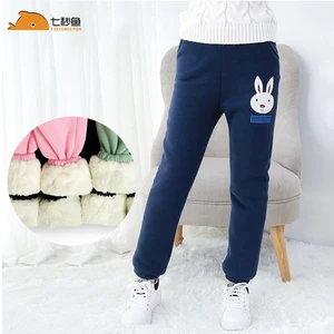 Высококачественные теплые осенние леггинсы из бархата для девочек, детские модные штаны с эластичным поясом, брюки для девочек, детские леггинсы