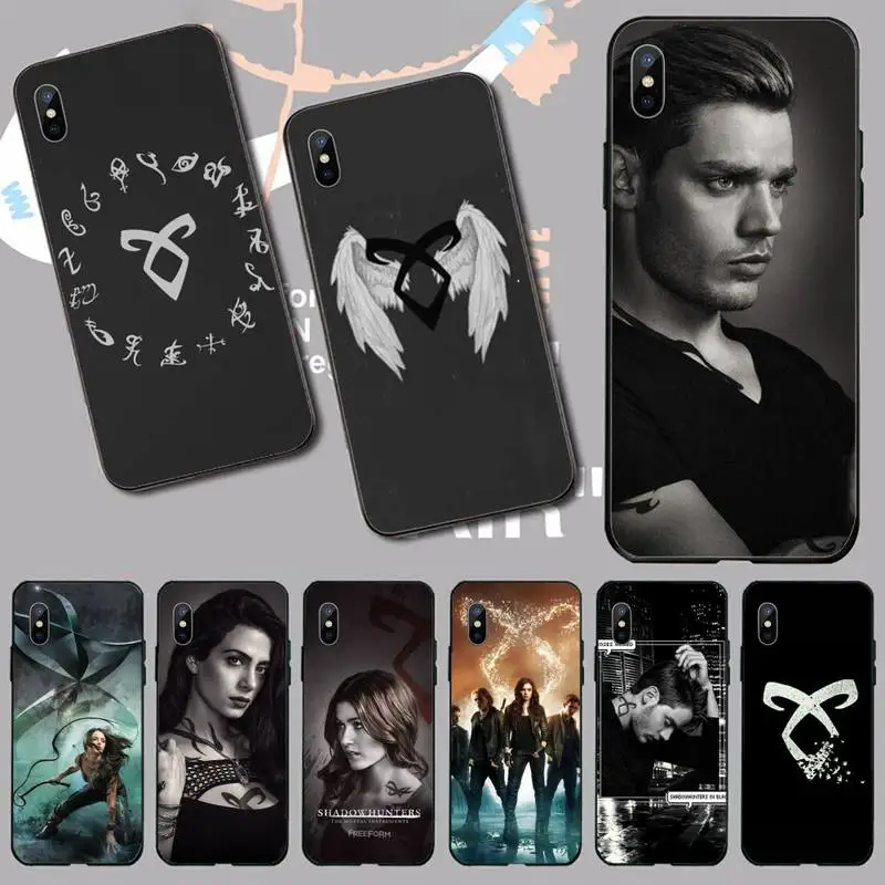 

Series Shadowhunters Phone Case for iPhone 11 12 13 pro XS MAX 8 7 6 6S Plus X 5S SE 2020 XR mini