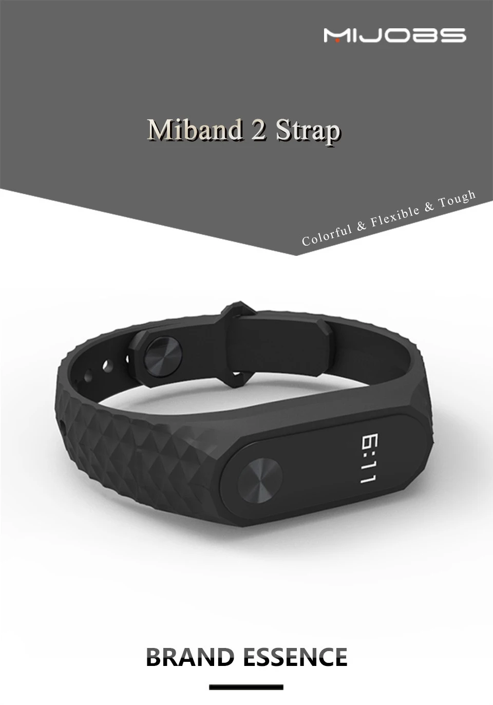 Mi jobs mi band 2 ремешок для Xiaomi mi Band 2 ремешок Aurora силиконовый ремешок для mi band 2 сменные браслеты
