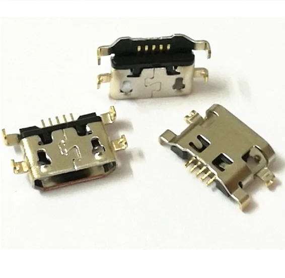 Micro USB зарядное устройство разъем для HuaWei G7 TL00 Lenovo A708t S890 Alcatel 7040N зарядный порт mini