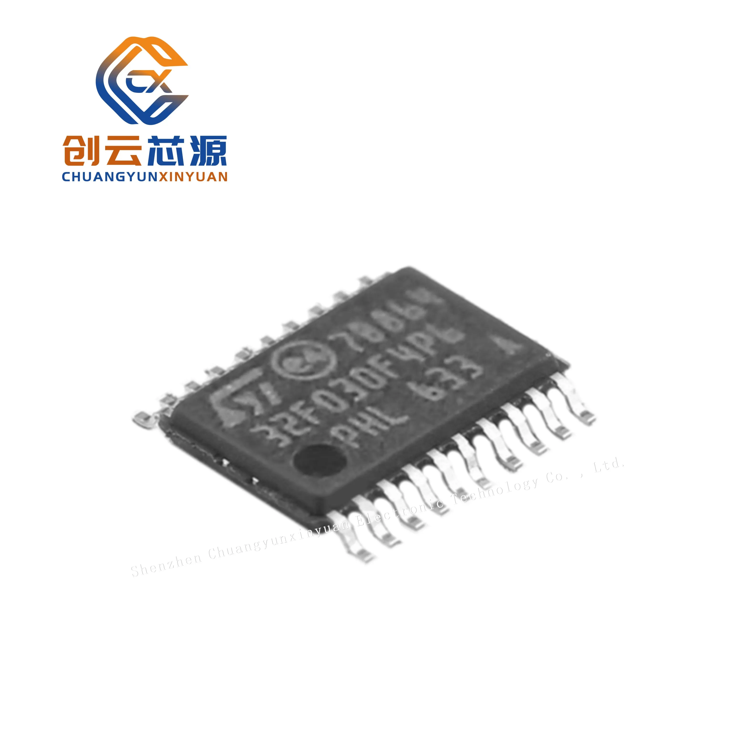 

10PCS 28PIN STM32F030F4p6 board 3.3V 5V power STM32 minimum system development board