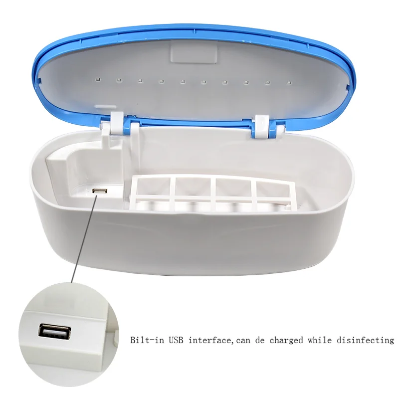 Портативная коробка для стерилизации ногтей со светодиодный