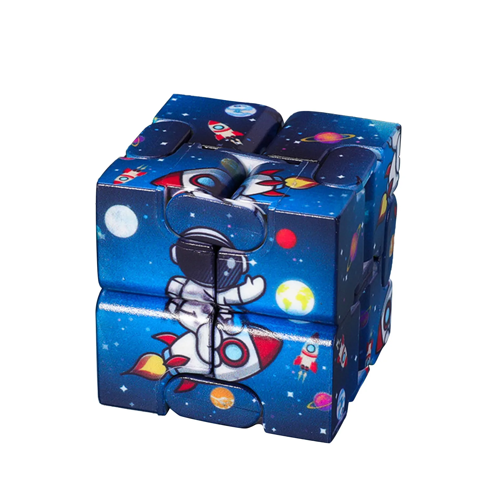 

Fidget toy Children's Fingertips Decompression toy ​Portable Lightweight Space Square Puzzle sensory toy
