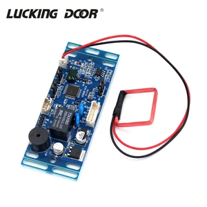 125khz 13 56mhz rfid proximity access control system board building intercom module embedded access control module 2500 user free global shipping
