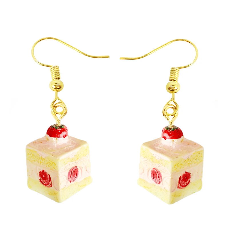 Серьги для женщин из полимера милые серьги девушек забавный подарок ручная