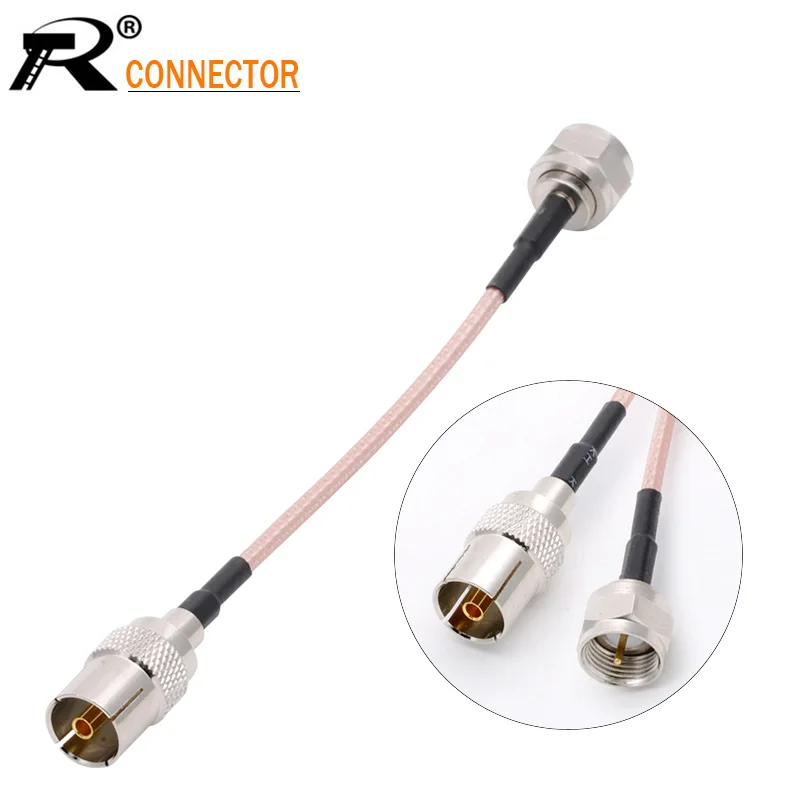 

Новое поступление F мужской переключатель ТВ Женский кабель RG316 Pigtail 15 см/30 см/50 см/100 см пользовательский кабель адаптер оптовая продажа для ...