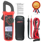 Токоизмерительные клещи UNI-T UT201 +UT202 +UT203 +, тестер сопротивления и емкости постоянного и переменного тока, True RMS.