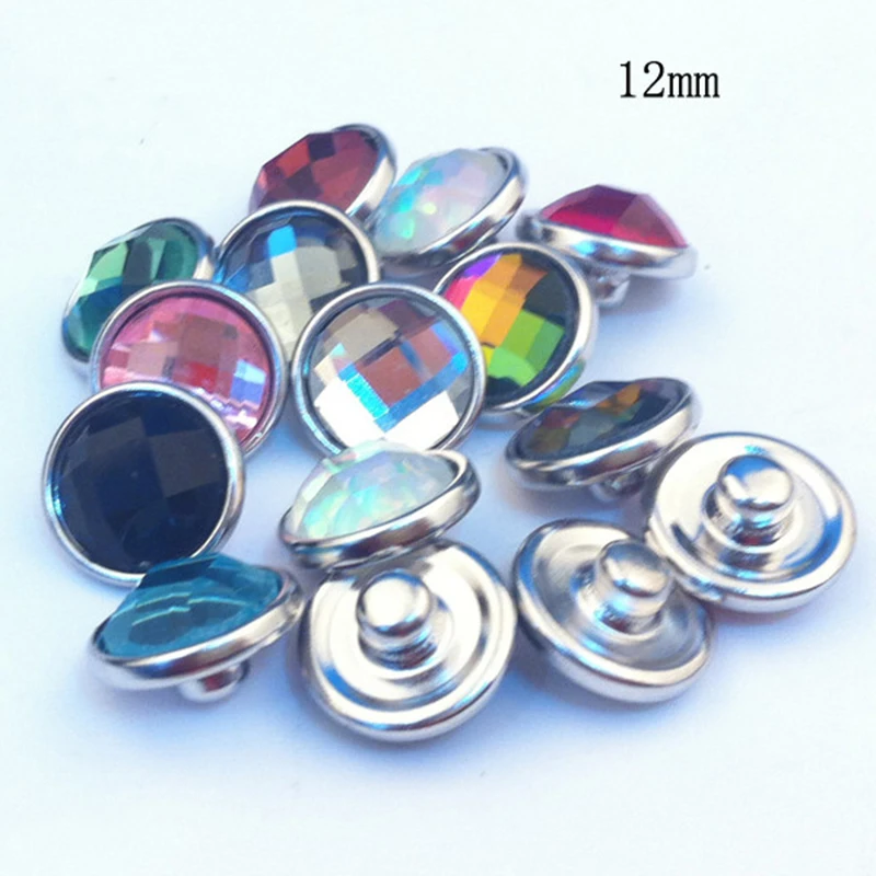 10 шт./лот солнцезащитные очки &quotкошачий глаз&quot камень 12 мм кнопки Diy ювелирных