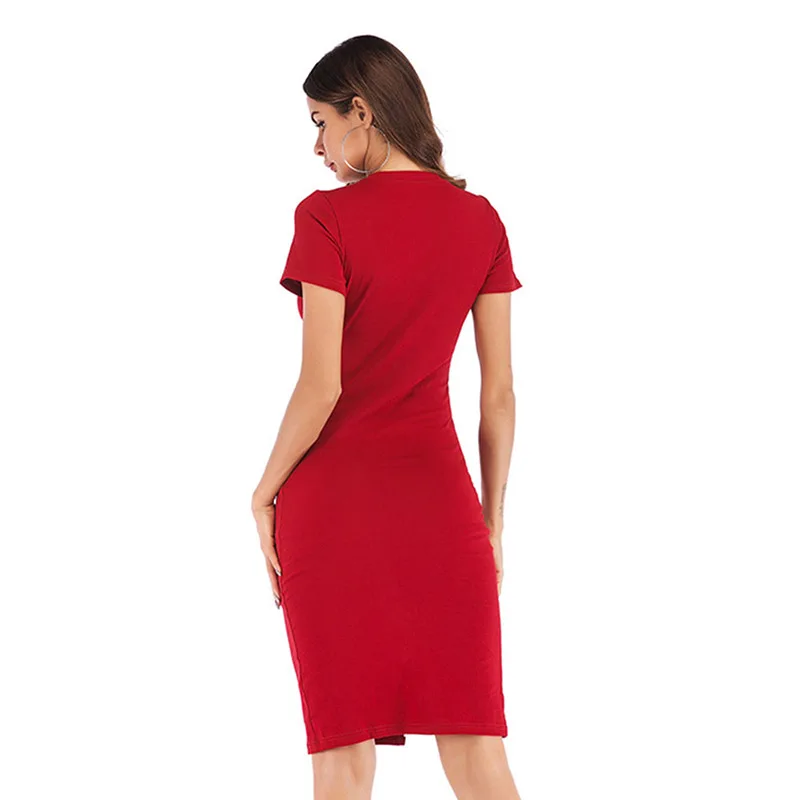 Однотонное серое темно синее платье летнее для женщин однотонная одежда детей с